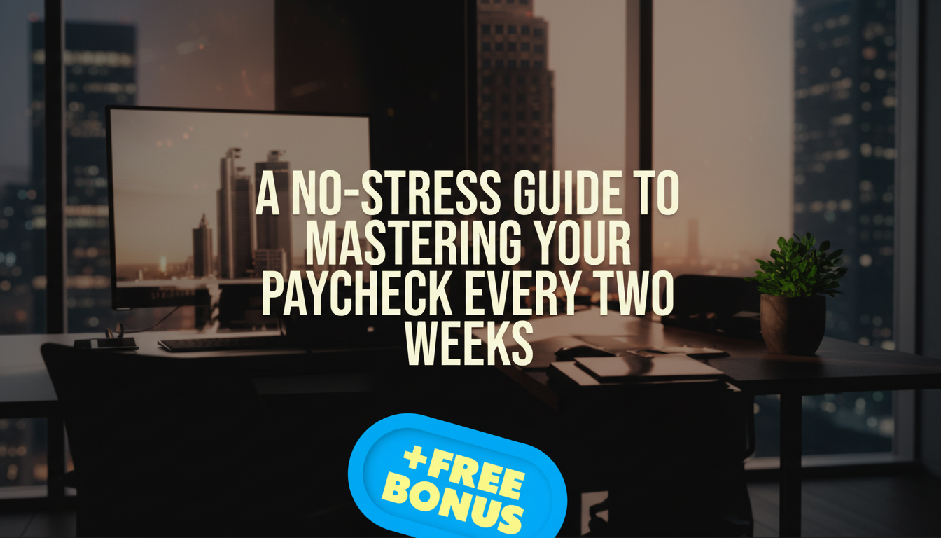 Biweekly Paycheck Budgeting: A Calm Plan That Works